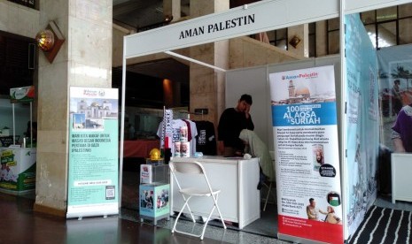 Stan Aman Palestin di Festival Republik & Dzikir Nasional 2019.