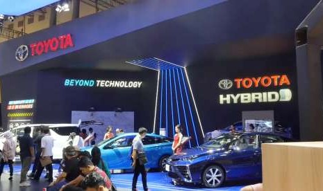 Stand Toyota di GIAAS 2018