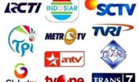 Stasiun-stasiun televisi swasta di Indonesia.