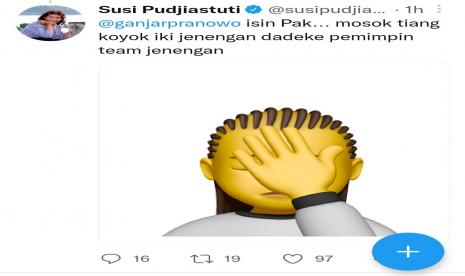 Status eks menteri kelautan dan perikanan Susi Pudjiastuti terkait kasus Eko Kuntadhi.