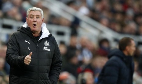 Pelatih Newcastle United Steve Bruce.