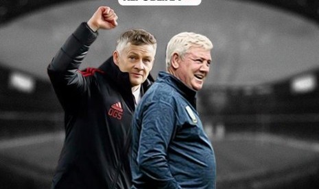 STEVE BRUCE (NEWCASTLE/KANAN) VS SOLSKJAER (MAN UTD)