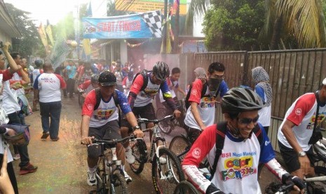 STMIK Nusa Mandiri Color Funbike 2017.