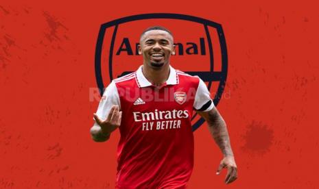 Striker Arsenal, Gabriel Jesus.