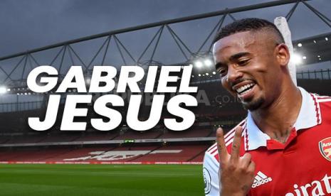 Striker Arsenal, Gabriel Jesus.