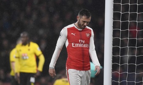 Striker Arsenal, Lucas Perez.