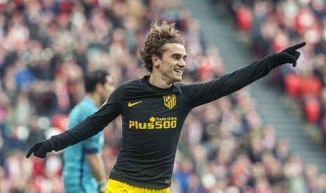 Striker Atletico Madrid, Antoine Griezmann.