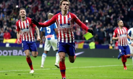 Striker Atletico Madrid, Antoine Griezmann.