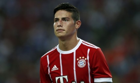 Striker Bayern Muenchen, James Rodriguez.