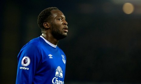 Striker Everton, Romelu Lukaku.