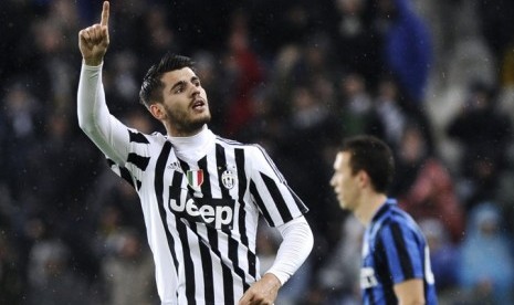 Striker Juventus Alvaro Morata