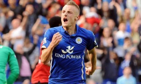 Striker Leicester City, Jamie Vardy