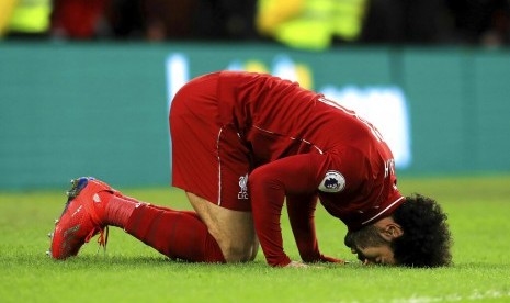 Striker Liverpool, Mohamed Salah.