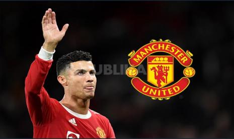 Striker Manchester United Cristiano Ronaldo. Ronaldo akan kembali jadi andalan saat Man United bertandang ke markas Burnley dalam laga lanjutan Liga Primer Inggris, Rabu (9/2/2022) WIB.