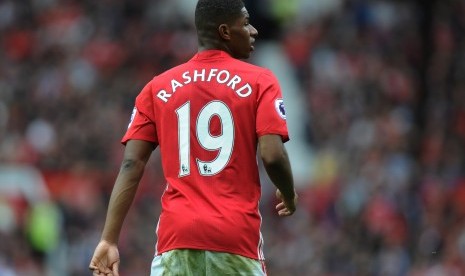 Striker Manchester United, Marcus Rashford.