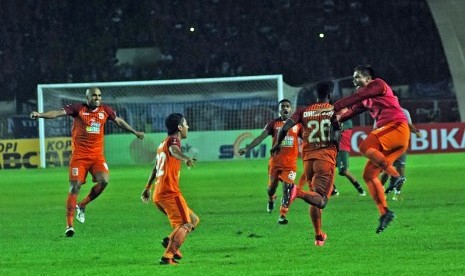 Para pemain Pusamania Borneo FC.