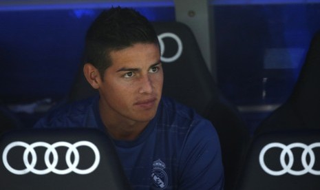 Gelandang serang Real Madrid, James Rodriguez.