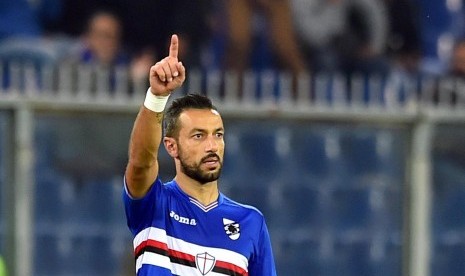 Striker Sampdoria,Fabio Quagliarella.