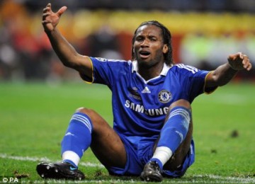 Striker Chelsea Didier Drogba