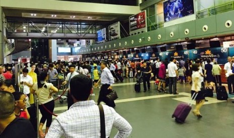 Suasan Bandara Noi Bai Airport di Hanoi