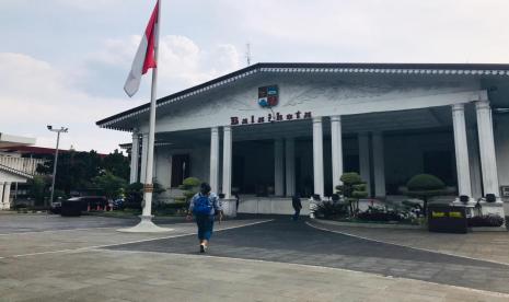 Suasana Balai Kota Bogor, Selasa (22/6).