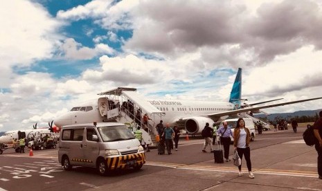 Suasana bandara Adisucipto