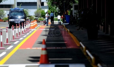  Suasana Bandara Halim Perdanakusuma, Jakarta, Kamis (9/1), jelang dioperasikan sebagai bandara komersil.   (Republika/Wihdan Hidayat)