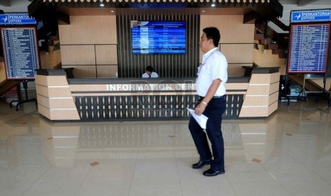  Suasana Bandara Halim Perdanakusuma, Jakarta, Kamis (9/1), jelang dioperasikan sebagai bandara komersil.   (Republika/Wihdan Hidayat)