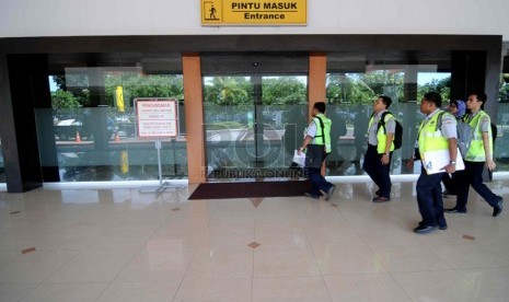  Suasana Bandara Halim Perdanakusuma, Jakarta, Kamis (9/1), jelang dioperasikan sebagai bandara komersil.   (Republika/Wihdan Hidayat)