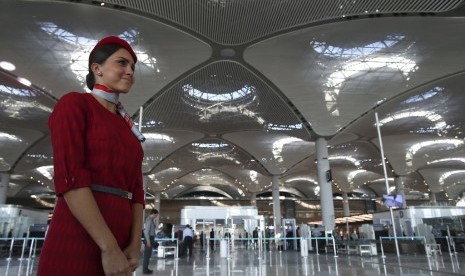 Suasana Bandara Istanbul.