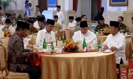 Suasana buka puasa bersama di Istana Negara, Jakarta