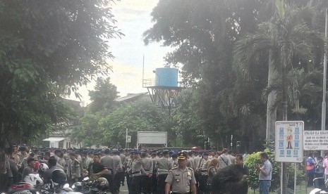 Suasana Bukit Duri jelang penertiban, Rabu (28/9) pagi.