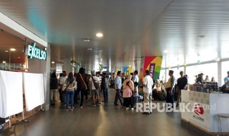 Suasana di Bandara Husein Sastranegara.