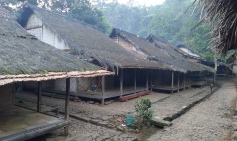 Suasana di Desa Kanekes tempat suku Baduy menetap. Mulai 13 Februari hingga 14 Mei, kawasan tersebut ditutup untuk wisatawan karena mereka tengah melaksanakan ritual Kawalu. (ilustrasi).