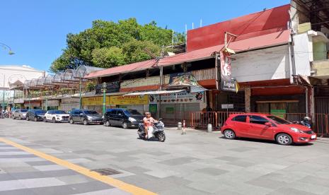 Suasana di Jalan Perwakilan Yogyakarta.