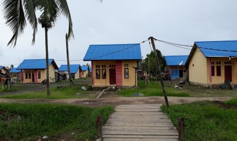 Suasana di Kampung Warmon Kokoda, Sorong.