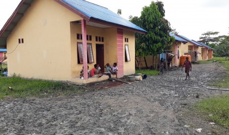 Suasana di Kampung Wormon Kokoda, Sorong.