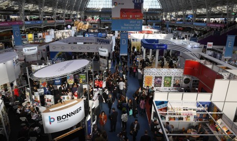 Suasana di London Book Fair 2017.