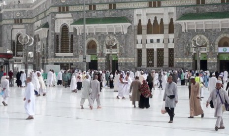 Suasana di Masjidil Haram, Makkah