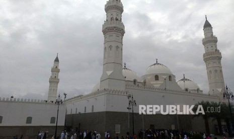 Canangkan Smart Madinah, Arab Saudi Kumpulkan Pakar Teknologi Mancanegara. Foto: Suasana di sekitar Masjid Quba di Kota Madinah, Selasa (21/11).