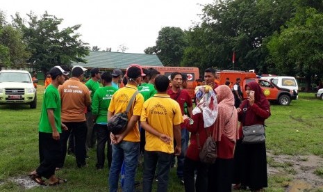 Suasana di sekitar SMK 1 Muhammadiyah Bima, saat gempa bumi terjadi, Rabu (31/1)