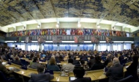 Suasana di sidang forum FAO