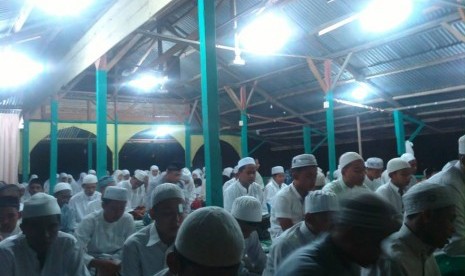 Suasana doa bersama di Banda Aceh untuk menyambut pencapresan Jokowi.