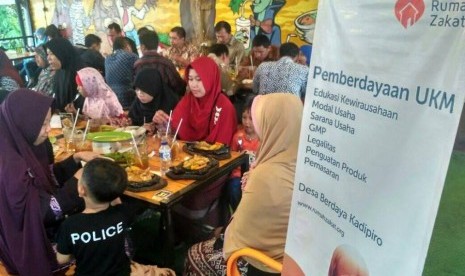 Suasana edukasi kewirausahaan Rumah Zakat Solo.