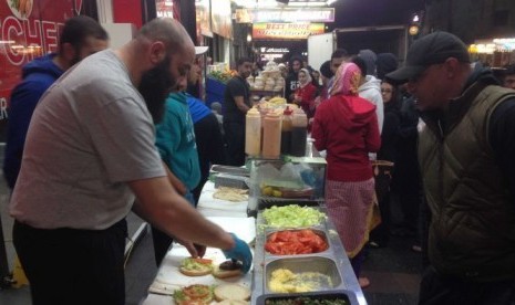 Suasana festival Ramadhan di Sydney, Australia.  