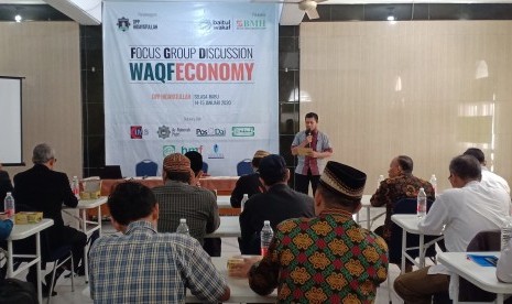 Suasana FGD Waqf Economy yang diadakan oleh Baitul Wakaf dan Laznas BMH.