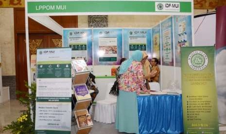 Suasana Halal Fair ke-1 yang digelar oleh MUI DKI Jakarta.