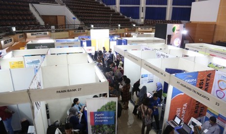 Suasana IPB Job Fair.