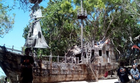 Suasana Kampung Bajak Laut di Nusa Dua, Bali