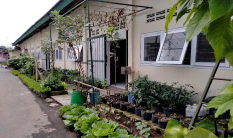 Suasana kampung tangguh Glintung Water Street (GWS) di Purwantoro, Blimbing, Kota Malang. 